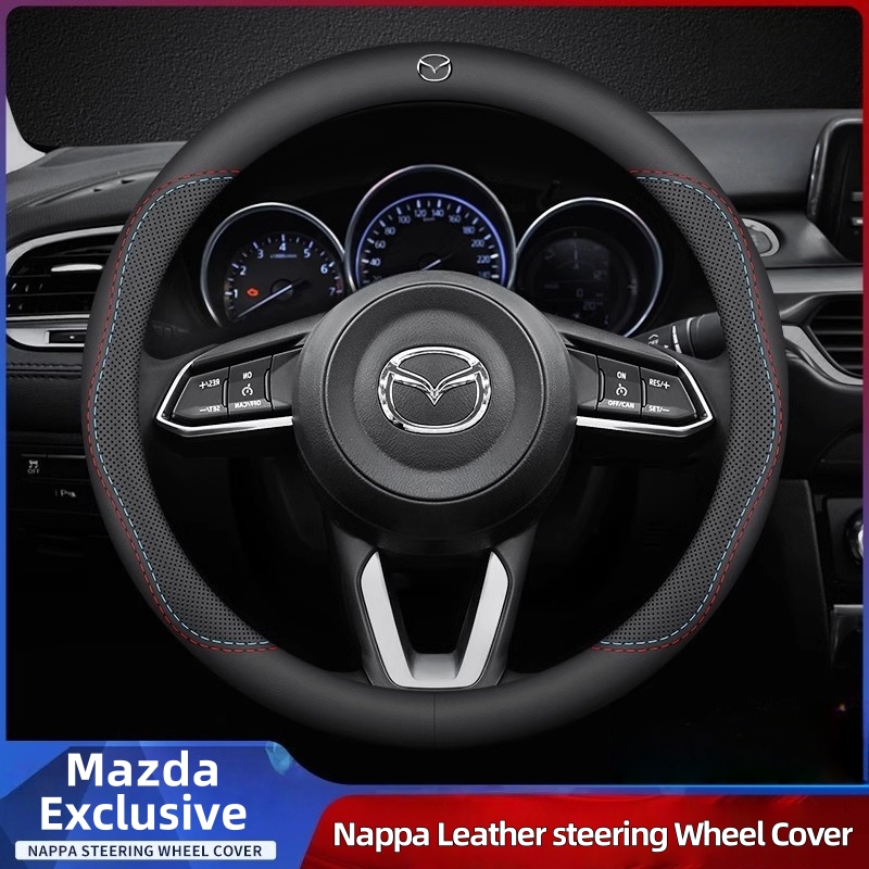 Leather Breathable Car Steerin - огляд і ціна Car Steering Wheel Cover Anti Slip Breathable