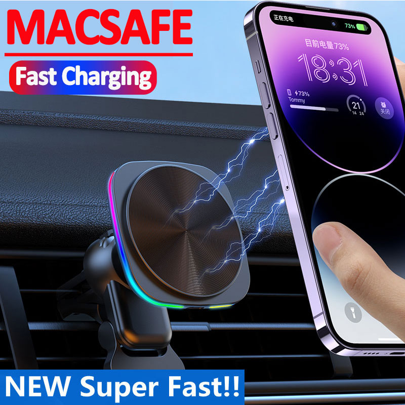 Car Fast Charging Mount Magnet - огляд і ціна Wireless Car Charger Mount Fast Charging