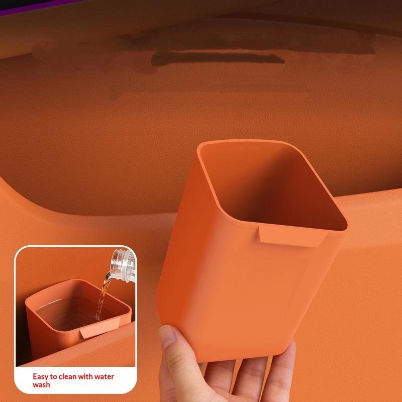 New Silicone Car Door Cup Hold - огляд і ціна Waterproof Car Trash Can With Lid