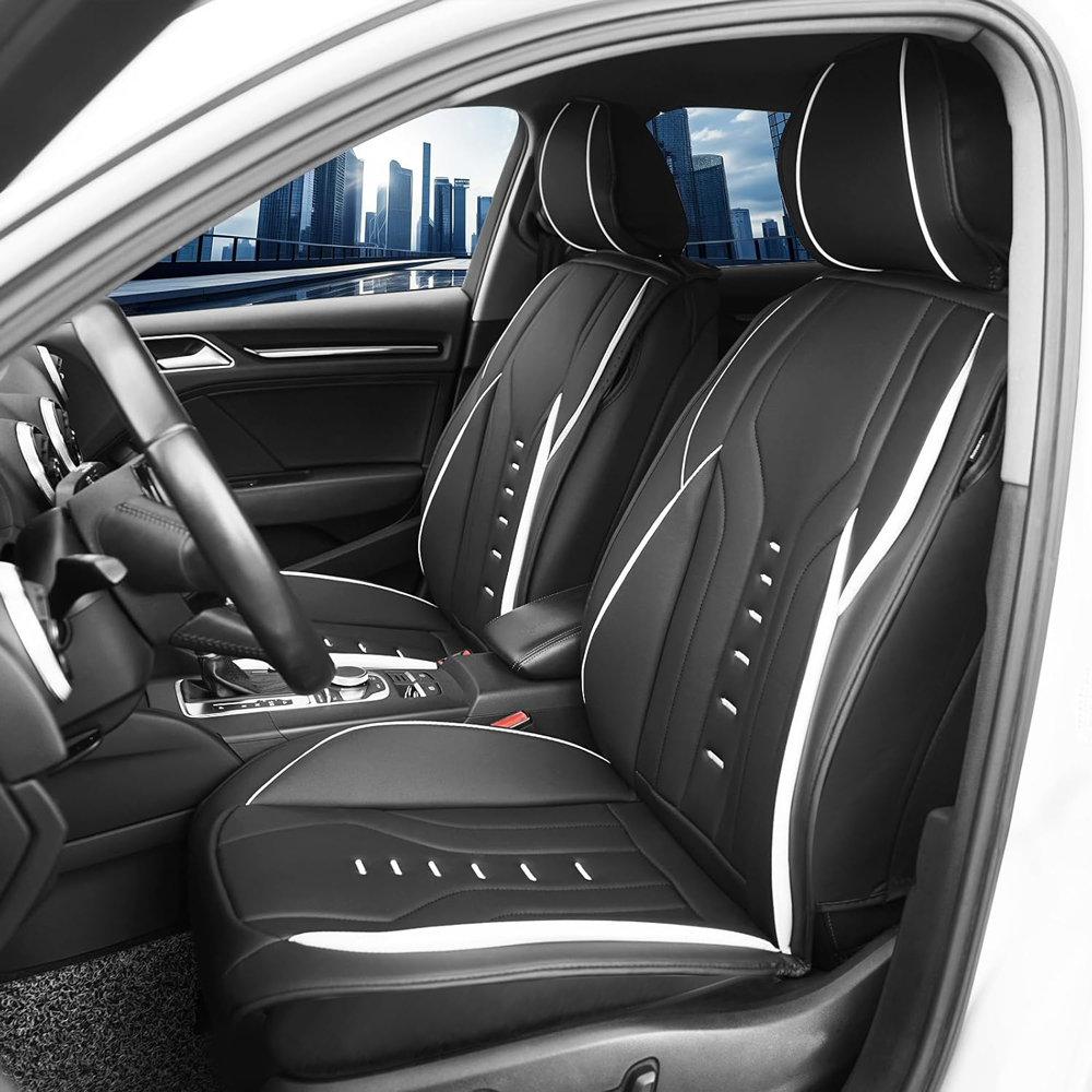 Luxury Universal Leather Car S - огляд і ціна Leather Car Seat Covers Full Set Universal