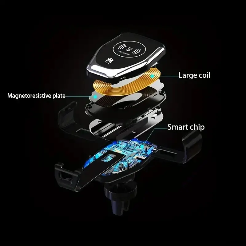 2 in 1 Wireless Charger 30W Fa - огляд і ціна Wireless Car Charger Mount Fast Charging