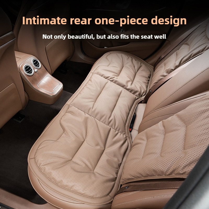 Soft Nappa Leather Car Seat Co - огляд і ціна Leather Car Seat Covers Full Set Universal