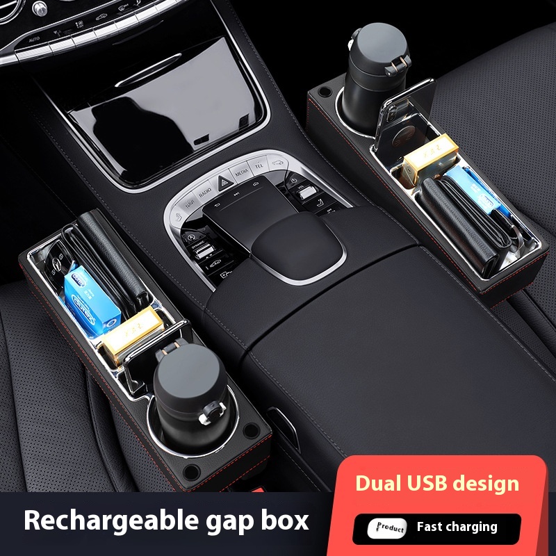 Car Seat Gap Filler Organizer  - огляд і ціна Seat Gap Filler Organizer With Usb Charger