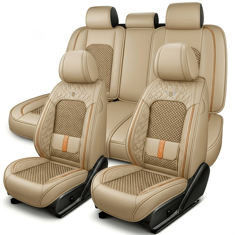 For jetour t2 dacia jogger ex3 - огляд і ціна Leather Car Seat Covers Full Set Universal
