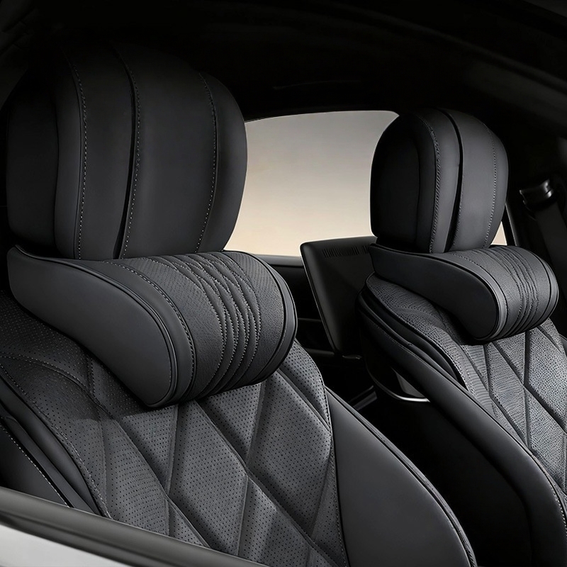 Luxurious Memory Foam Car Head - огляд і ціна Memory Foam Car Neck Pillow Lumbar Support