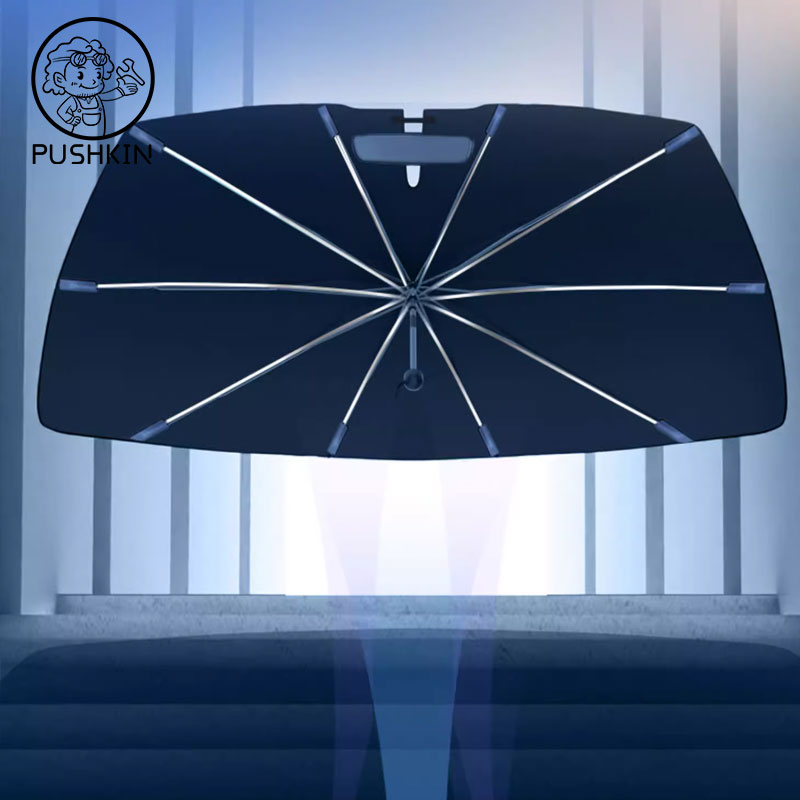 For XPENG G9 XIAOPENG G9 2027  - огляд і ціна Car Sunshade Windshield Umbrella Foldable