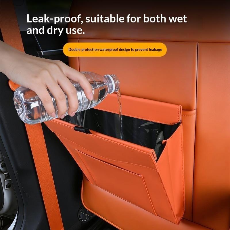 Car Trash Can Waterproof Magne - огляд і ціна Waterproof Car Trash Can With Lid