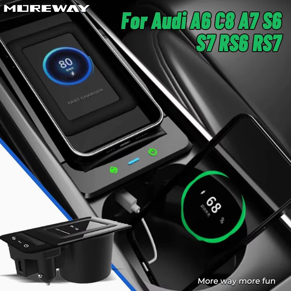 Moreway Phone Holder Mount Fas - огляд і ціна Wireless Car Charger Mount Fast Charging
