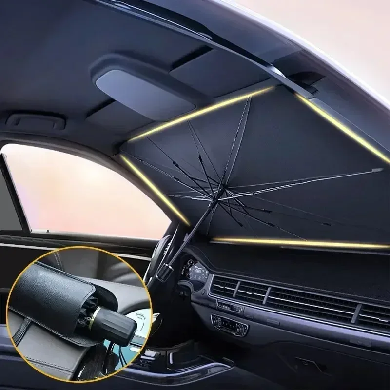 Car Windshield Sunshade Umbrel - огляд і ціна Car Sunshade Windshield Umbrella Foldable