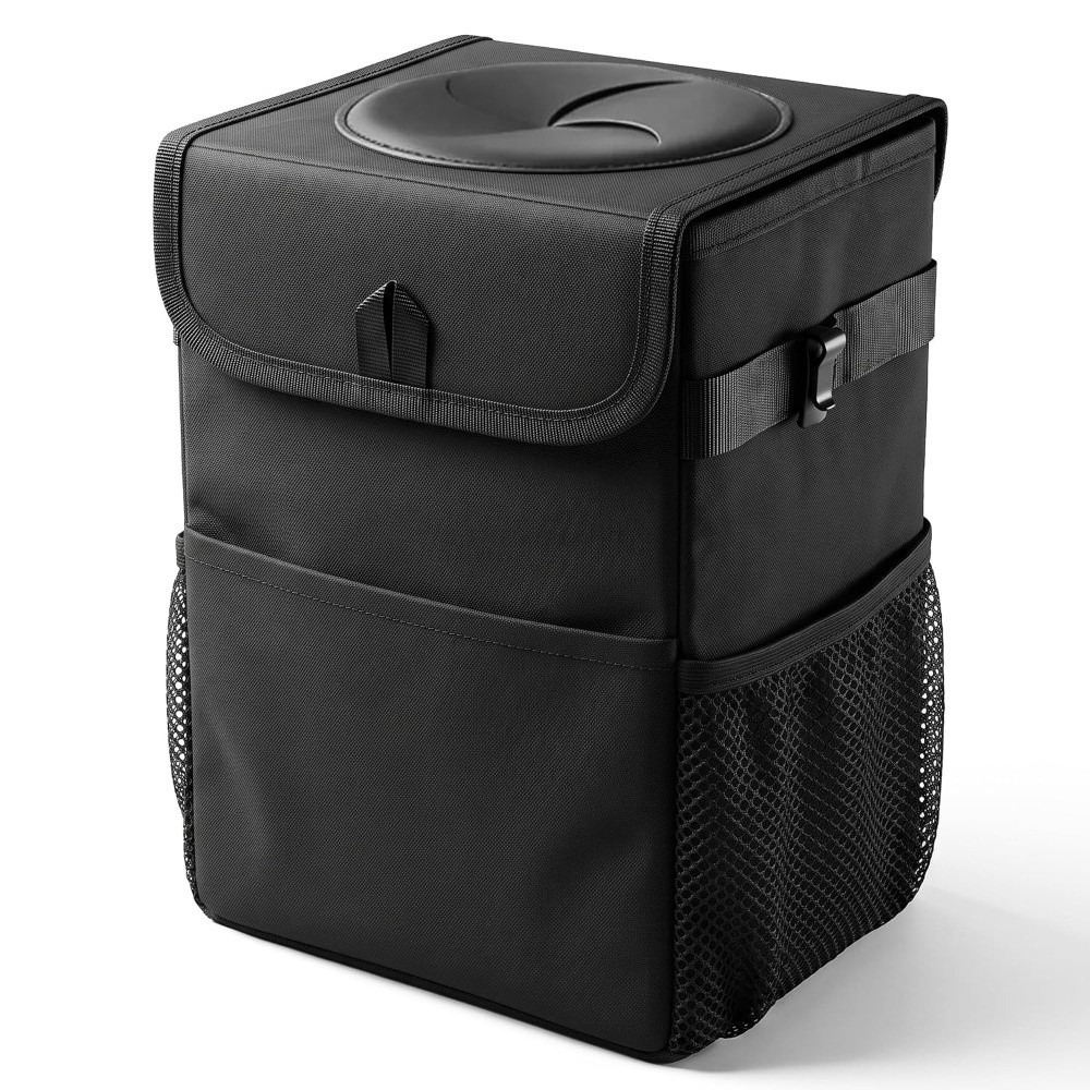 Collapsible Car Trash Can with - огляд і ціна Waterproof Car Trash Can With Lid