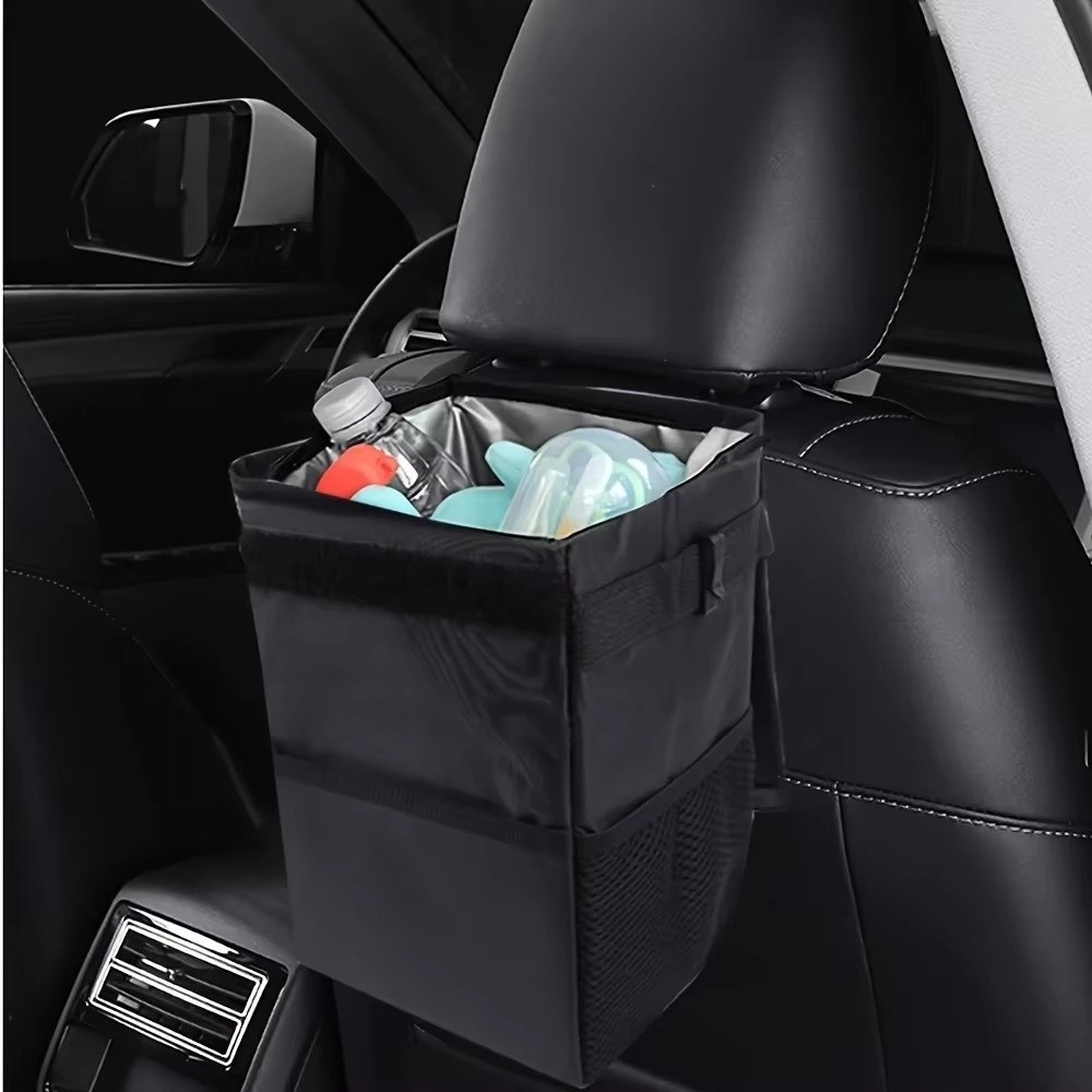 Collapsible Car Trash Can with - огляд і ціна Waterproof Car Trash Can With Lid